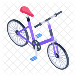 Faire du vélo  Icône