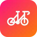 自転車、バイク、乗り物 アイコン