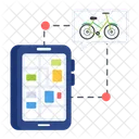 Cycle Booking  Icon