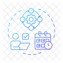 Concepts De Gestion Des Ressources Humaines Icon