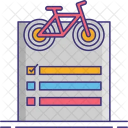 Cycle List  Icon
