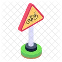 Roadboard Fingerpost Cycle Parking Icon