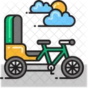 Cycle Rickshaw Icône