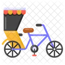 Cycle Rickshaw  Icon