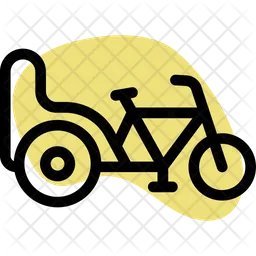 Cycle rickshaw  Icon