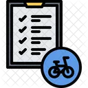 Cycle Schedule Racing Schedule Cycling Plan Icon