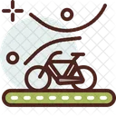Cycle Track  Icon