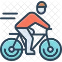 Cycling Cyclist Bicycle Icon