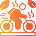 Cycling Biking Cardio Icon