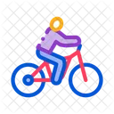 Bicycle Man Bike Icon