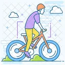 Cycling Bicycle Cyclist Icon