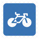 Cycling Sign Road Icon