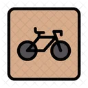 Cycling Board Traffic Icon