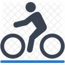 Cyclist Cycling Bicycle Icon