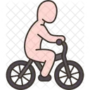 Cycling Riding Bicycle Icon