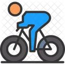 Cycling People Speed Icon