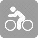 Cycling Person Bicycle Icon