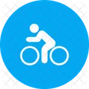 Cycling Person Bicycle Icon