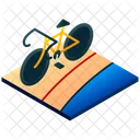 Cycling Field  Icon