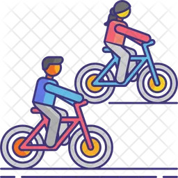 Cycling Group  Icon