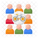 Cycling Group Cycling Team Group Icon
