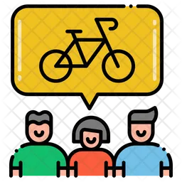 Cycling group  Icon