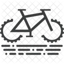 Cycling Bicycle Camping Icon