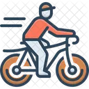 Cycling Travel Exercise Icon