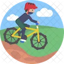 Sports Cycling Bicycle Icon