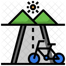 Cycling Road  Icon