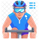 Cyclist Icon
