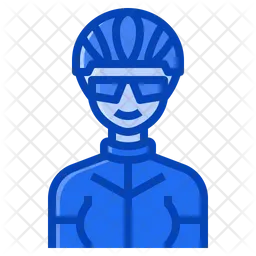 Cyclist  Icon