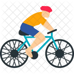 Cyclist  Icon