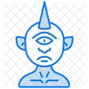 Cyclops Monster Spooky Icon