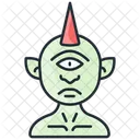 Cyclops Monster Spooky Icon