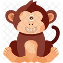 Cyclops Monkey Cyclops One Eye Icon