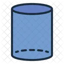 Cylinder D Physics Icon