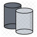 Cylinder Shape Symbol Icon
