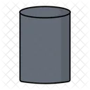 Cylinder Shape Symbol Icon