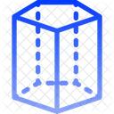 Pentagonal Cylinder Icon