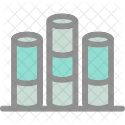 Cylindrical Bars  Icon