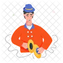 Cymbalist Cymbal Player Cymbal Musician アイコン
