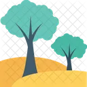 Cypress Tree Shrub Icon