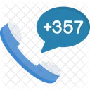 Cyprus Dial Code  Icon