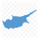 Cyprus Map  Icon