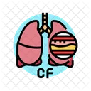 Cystic Fibrosis Disease Icon