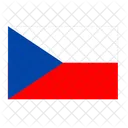 Czech Flag  Icône