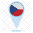 Czech Republic Location  Icon