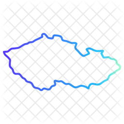 Czech republic map  Icon
