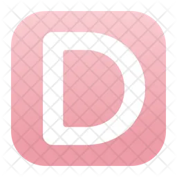 D Alphabet  Icon